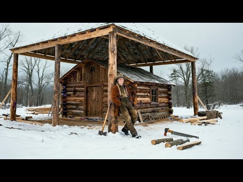 Les voisins riaient quand il bâtit un 2e toit sur sa cabane — jusqu'à ce que ça le sauve du blizzard