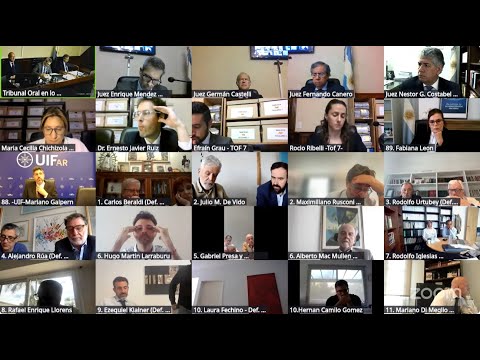 Cuadernos de la Corrupción, en vivo: audiencia del juicio oral y público