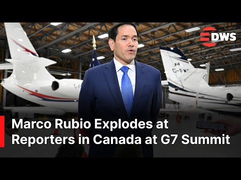 G7 Summit: Marco Rubio Speaks with Reporters Over U.S. Caribbean Airstrikes in Canada | AC1G