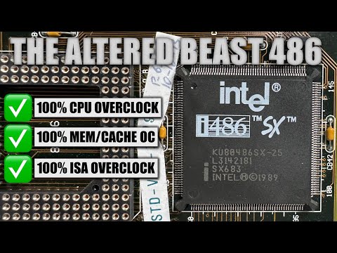 Taking a 486 SX-25 and the FIC 486-VC-HD to the Max!