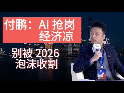 付鹏：AI 抢岗+经济凉，别被 2026 泡沫收割