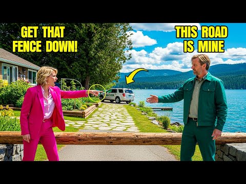 HOA Karen Raged When I Bought The Lake Next To The HOA, So I Fenced The Only Road They Used