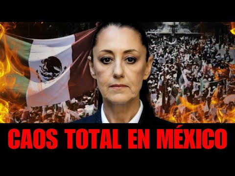 Estallan las protestas y Sheinbaum rechaza la ayuda de Estados Unidos
