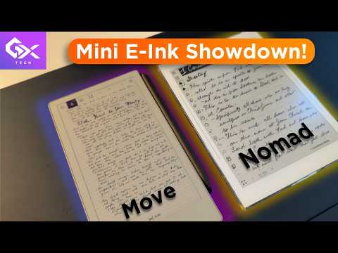 Supernote Nomad vs reMarkable Paper Pro Move — The Best Under-8″ E-Ink Tablet?