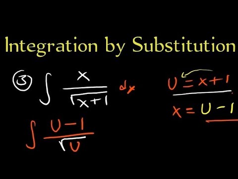 Integration by Substitution | Integral Calculus