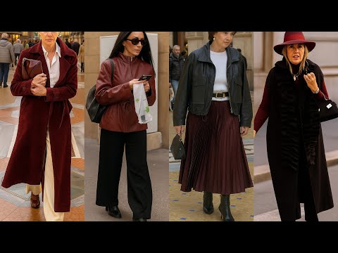 TIMELESS ITALIAN OUTFITS FOR CHIC AUTUMN LOOK ๐ OCTOBER STREET STYLE | MILAN HOTTEST SHOPPING TRENDS