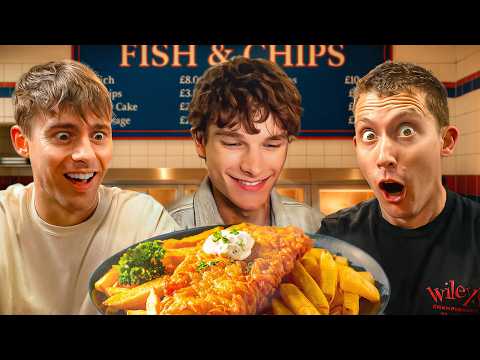Hiccup tries Fish & Chips for the first time!