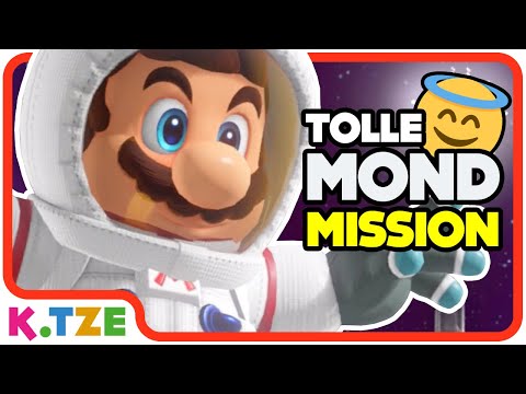 Astronaut Kinder Video 👨‍🚀😇 Super Mario Odyssey Kinderfilm