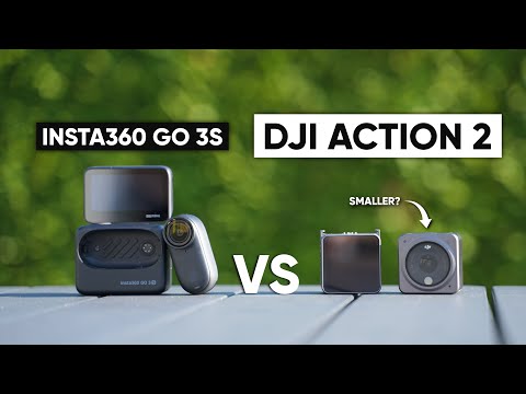 DJI Action 2 vs Insta360 GO 3S