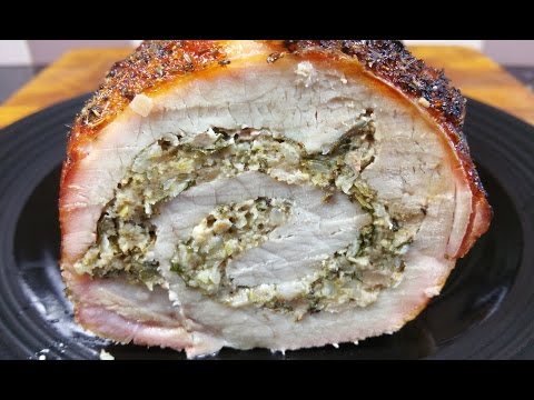 How To Stuff And Roll A loin Of Pork.A Pork Roulade.TheScottReaProject