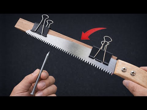 How to Sharpen a Saw Blade to Razor-Sharp Quickly, Simply, and Effectively!