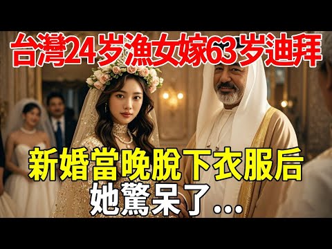 台灣24岁漁女嫁63岁迪拜富商，新婚當晚脫下衣服后她驚呆了...#蝴蝶飛飛 #民間故事 #奇聞趣事 #古代小說#懸疑#老年情感