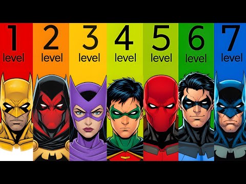 The 7 Levels Of The Bat-Family