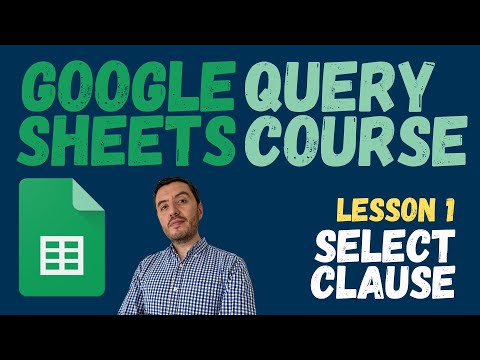 Master the QUERY Function in Google SHEETS - Lesson 1: Basic Structure & SELECT Explained 🚀