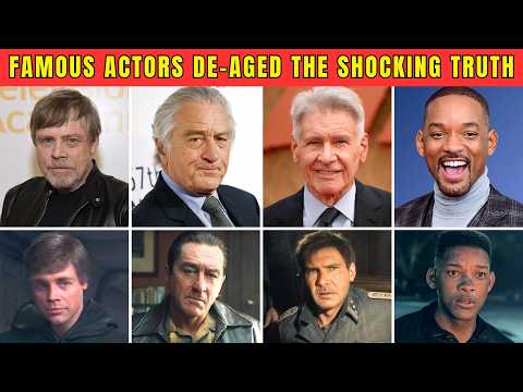 35 Actors Digitally De-Aged: CGI vs. Reality Comparison