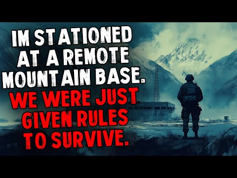 I’m Stationed at a Remote Mountain Base. We Were Just Given Rules To Survive.