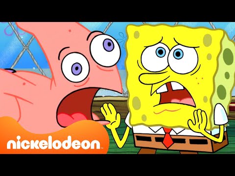Губка Боб | Патрик ведет себя не по правилам 56 минут подряд 🤡   | Nickelodeon Cyrillic