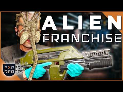 Firearms Expert Reacts to Alien Franchise Guns | EXP