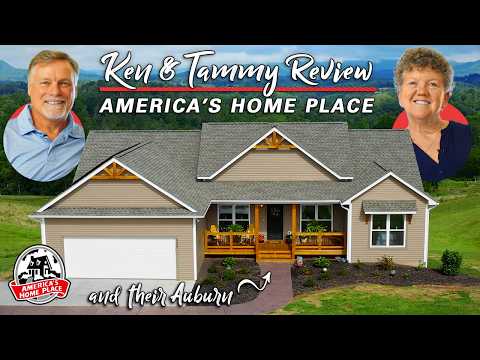 Ken & Tammy Review their Auburn Modern Farmhouse by America's Home Place | Customer Testimonial