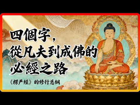 《楞嚴經》修行總綱：四個字，點明了「從凡夫到成佛」的必經之路！#佛教故事 #佛法 #修行 #開悟