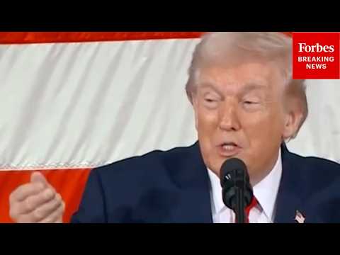 'I Put A Little More Spirit In The Hull': Trump Details Designing Of 'Gorgeous' New Navy Ships