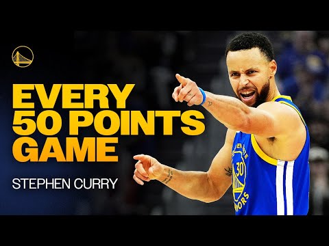 15 Times Stephen Curry Scored 50 Points ‼️