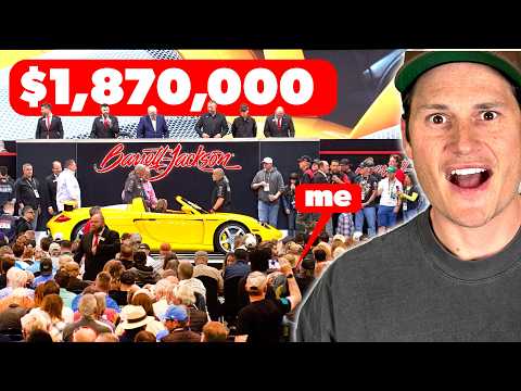 We Bought the CHEAPEST Car at Barrett Jackson