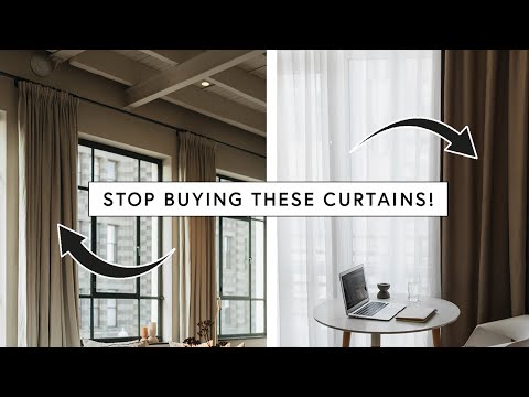 Different Types of Curtains & Hanging Styles | Best Drapery Styles To Buy & What To Avoid