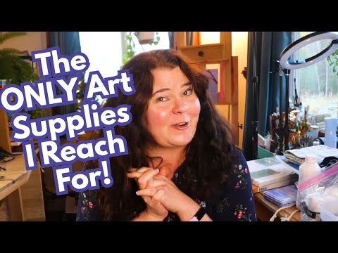 My MOST Loved Art Supplies of 2025!