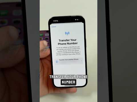 Here’s How To Transfer your eSIM to another iPhone!