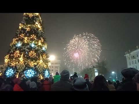 Новогодний салют 2022 г. Северодвинск