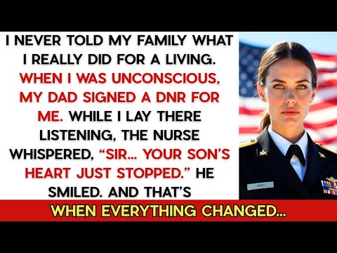 My Dad Signed A "Do Not Resuscitate" For Me — Until My SEAL Team Surrounded My Hospital Bed.
