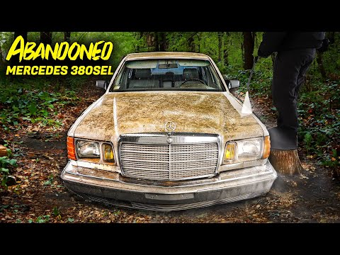 If We Can Clean This ABANDONED Mercedes 380SEL, We Keep It For FREE!