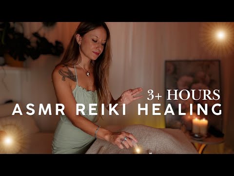 3 Hours ASMR Reiki Healing For Deep Sleep & Relaxation 💫 Soft Spoken Energy Healing