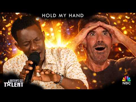 johGE Surprises  Britain's Got Talent with " Hold My Hand " Original song | Music | BTG |
