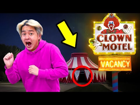 Escape The Haunted Clown Hotel Challenge!!