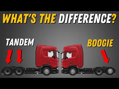 Why European Trucks Use Boogie Axles & US Don’t