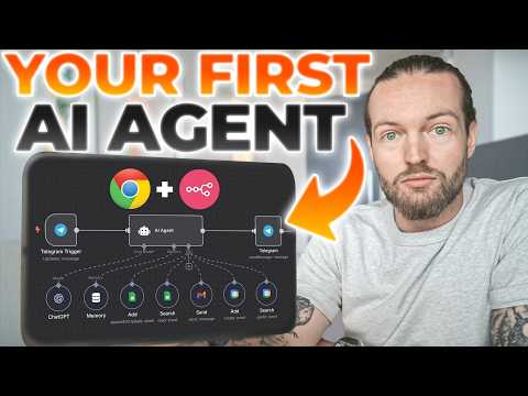 N8N Full Tutorial: Easy Google AI Agent in 2025 For Beginners (No Code)