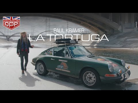 porsche 911 rally and road in the LA River with paul kramer & his 350,000 mile 86 carrera