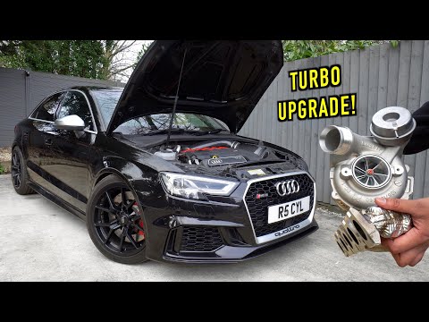 My AUDI RS3 goes STAGE 3! (Hybrid Turbo)