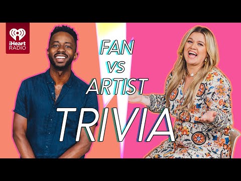 Kelly Clarkson Goes Head To Head With Her Biggest Fan! | Fan Vs Artist Trivia