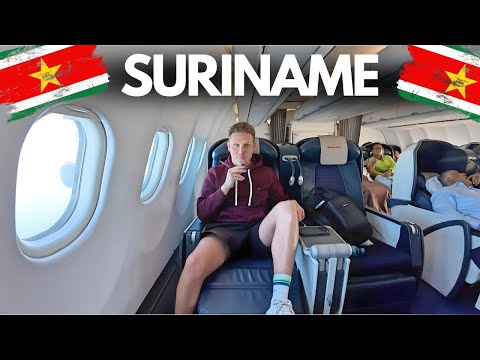 Flying SURINAME AIRWAYS with a Weird STALKER Pilot!