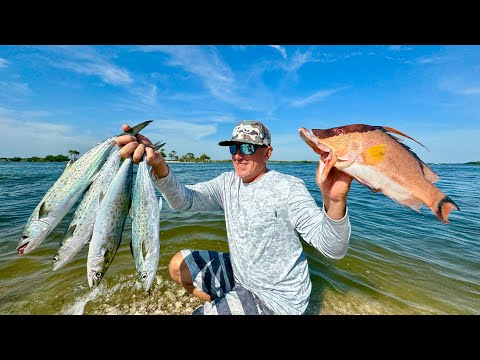 2 Days Fishing, Spearfishing, Exploring Springs and Eating what we Caught and Shot