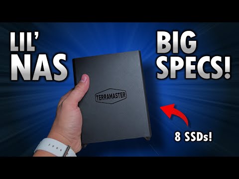 A Tiny NAS that Packs a Punch! (TerraMaster F8 SSD Plus)