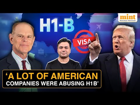 American Economist Jeff Ferry Defends H1B Visa Fee Hike | Says 'It's Not Against India & Indians'