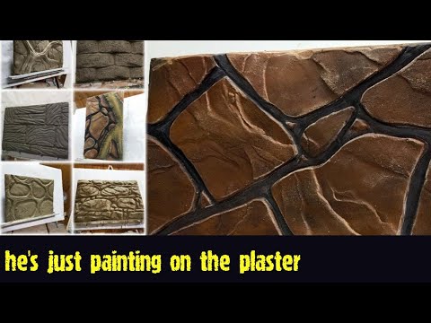 35 Ideas for original decor for facade walls made of cement and sand.