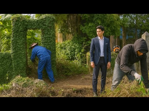 The young man returned to clean and renovate the abandoned house to get married