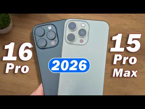 iPhone 16 Pro vs iPhone 15 Pro Max in 2026: Big Difference?