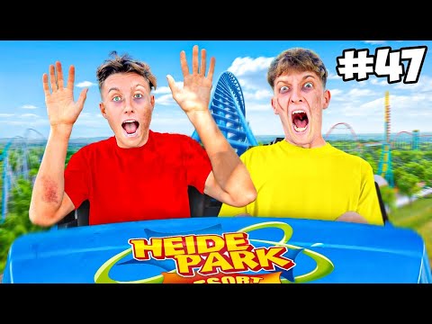 24 Stunden ALLE ACHTERBAHNEN fahren...🤮 (geht schief)