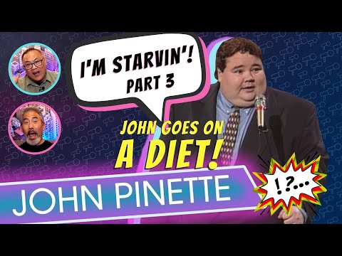 🤣JOHN PINETTE 🤬 HATES DIETS! 🍰 (I'M STARVIN'! Part 3 of 10) FIRST TIME WATCHING #reaction #funny